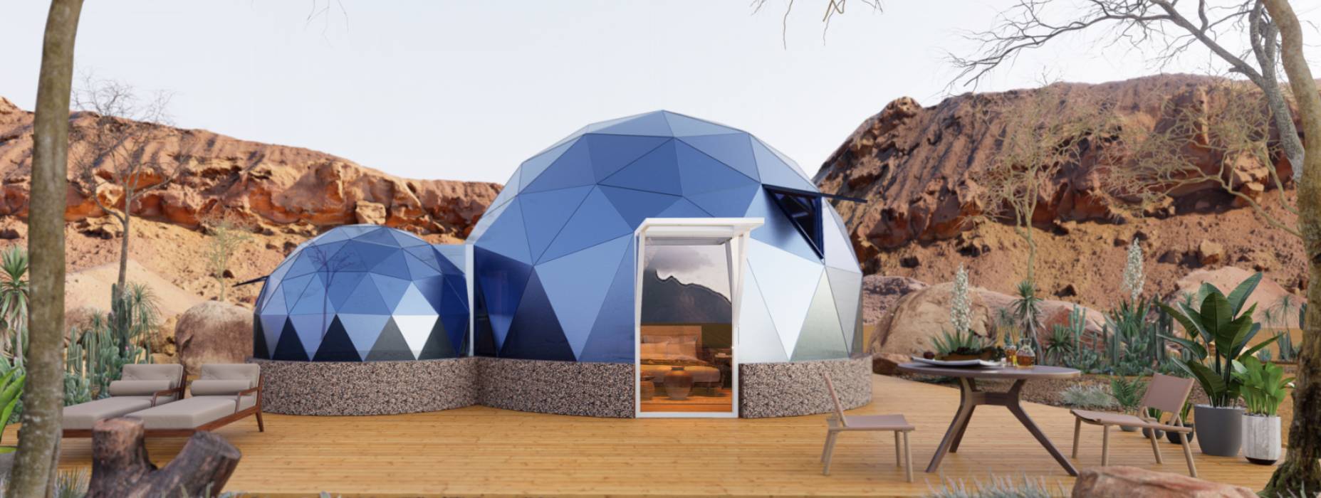 仪陇县球形智能光伏玻璃星空房